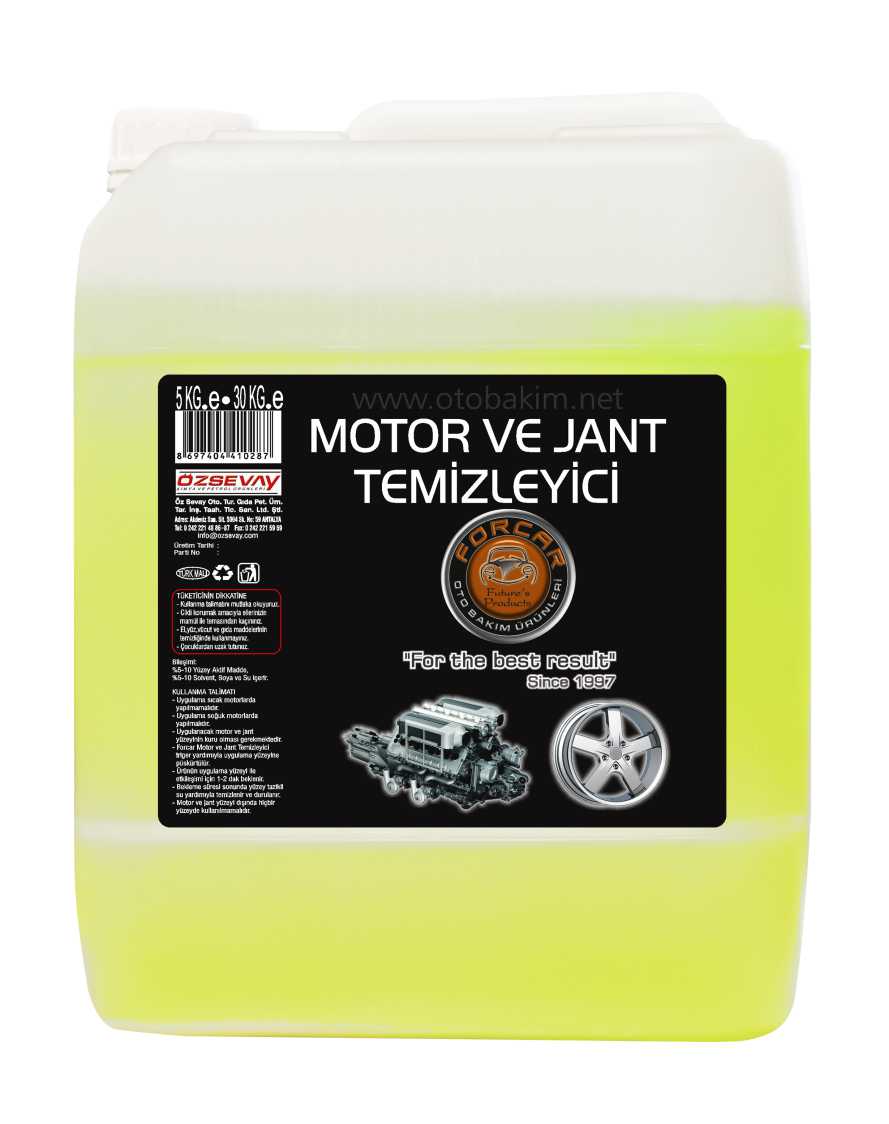 MOTOR & JANT TEMİZLEYİCİ  5 KG.