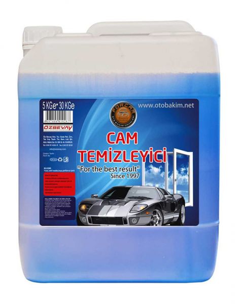 CAM TEMİZLEYİCİ 5 L.
